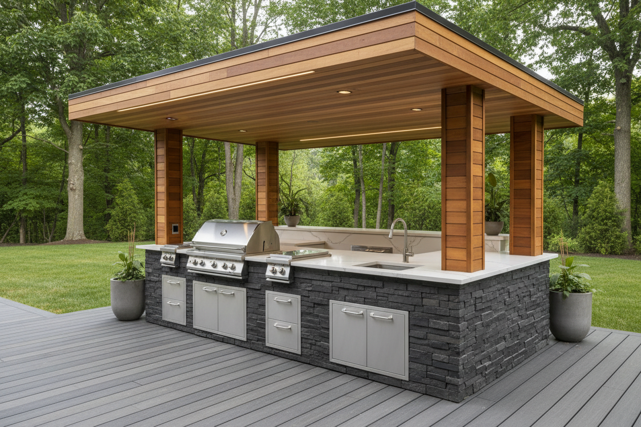 Outdoor Kitchen Islands