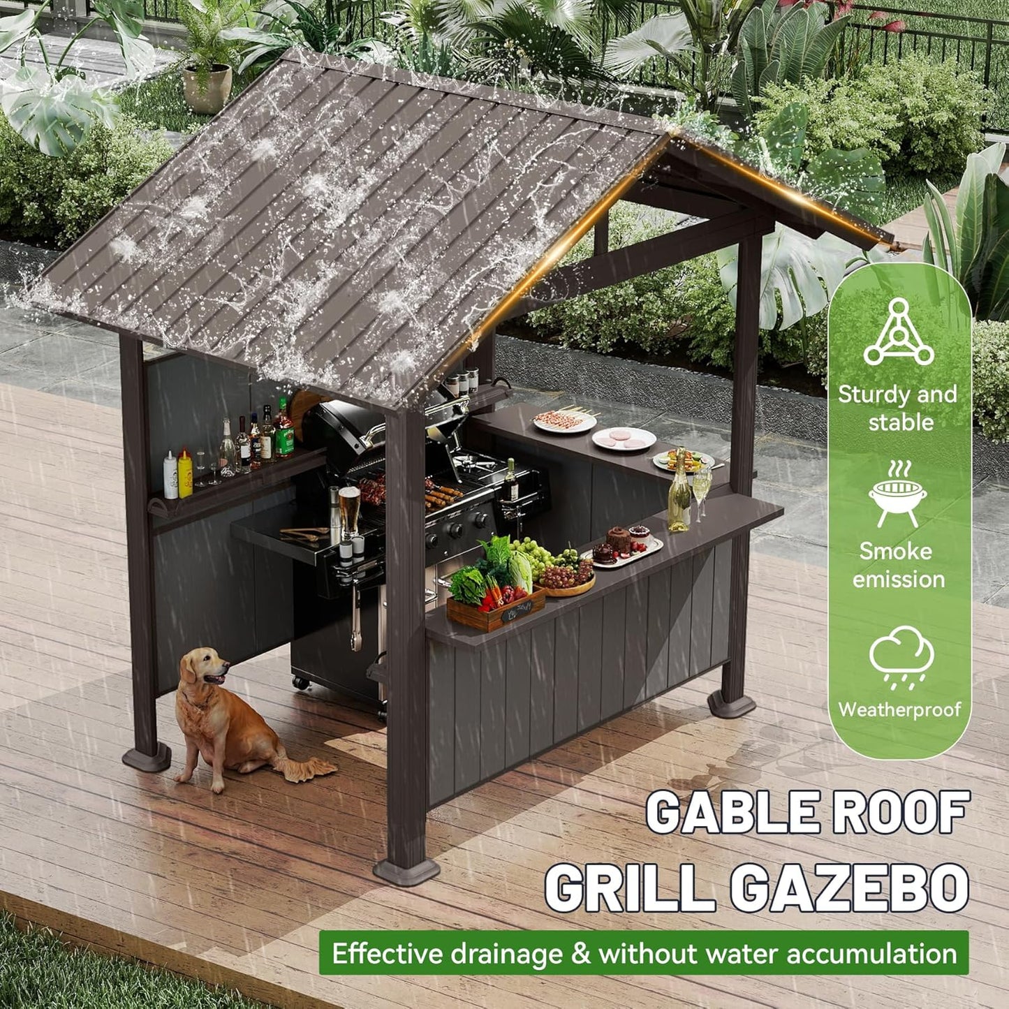 Hardtop Grill Gazebo