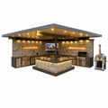 KoKoMo Luxury Outdoor Kitchen BBQ Island - Custom Built Premium Cooking Station for Your Backyard