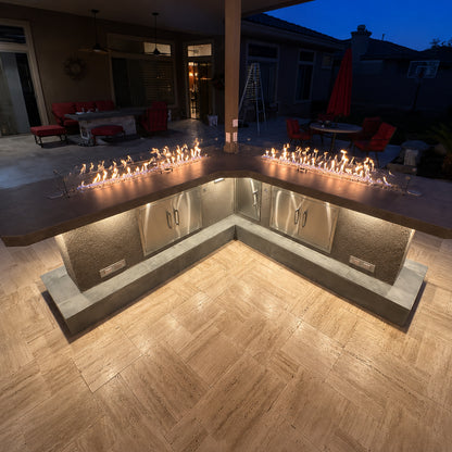 KoKoMo Luxury Outdoor Kitchen BBQ Island - Custom Built Premium Cooking Station for Your Backyard