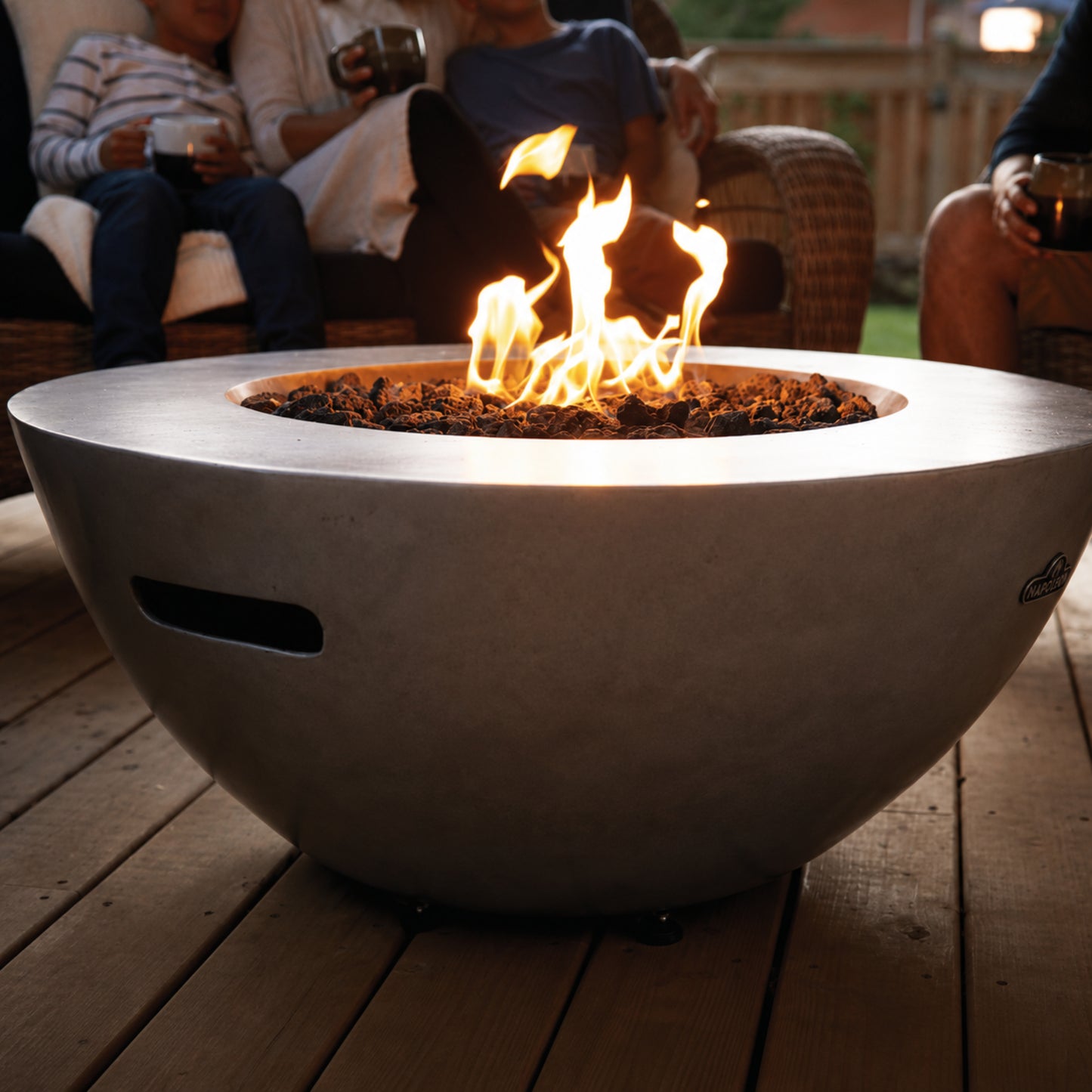 Patio Elegance 36-Inch Round Fire Table – Nexus Patioflame Table