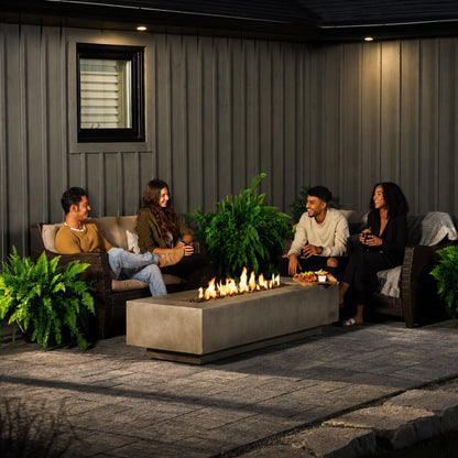 Patio Elegance Fire Table - 72-Inch Nexus for Ultimate Outdoor Enjoyment