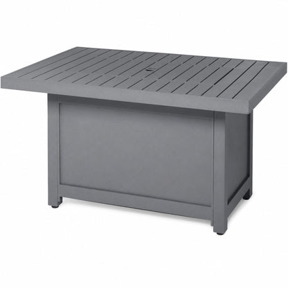 Patioflame Table - Patio Elegance Hamptons Rectangle Fire Table