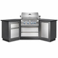 Patio Outdoor Kitchen Grill - Patio Elegance OASIS™ 200 with Built-in 700 Series 32" Gas Grill