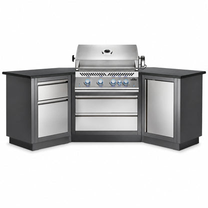 Patio Outdoor Kitchen Grill - Patio Elegance OASIS™ 200 with Built-in 700 Series 32" Gas Grill