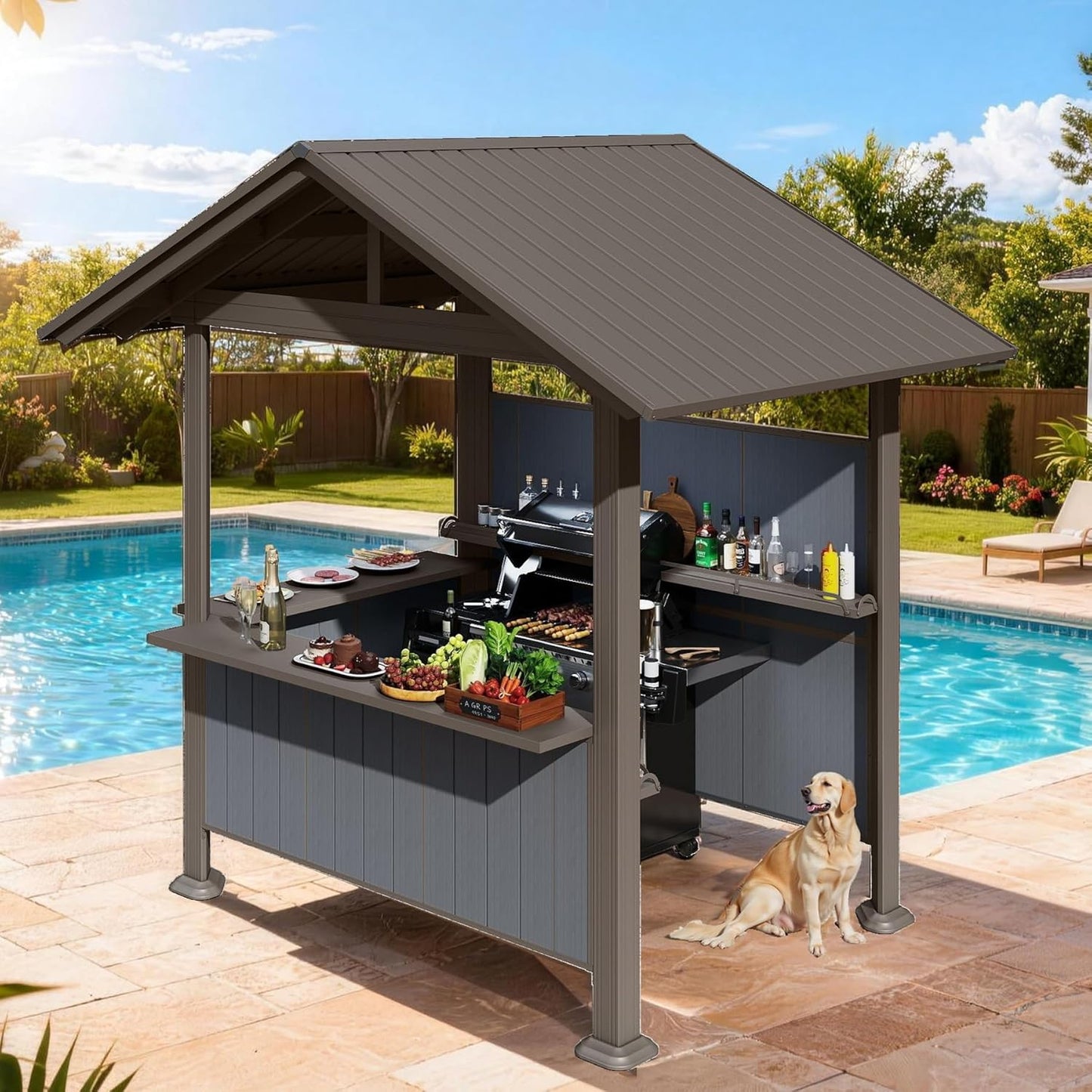 Hardtop Grill Gazebo