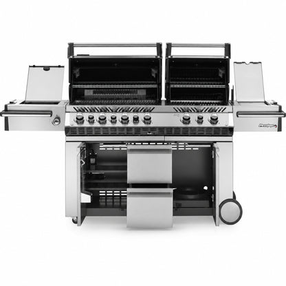 Patio Elegance Gas Grill Prestige PRO 825 RSBI with Power Side Burner and Infrared Features